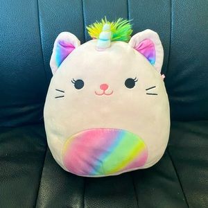 Sabrina the Caticorn Pink and Rainbow Squishmallow!